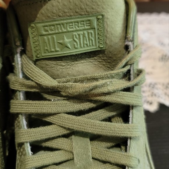 Mens Converse high top sneaker 11.5 green - Picture 14 of 14
